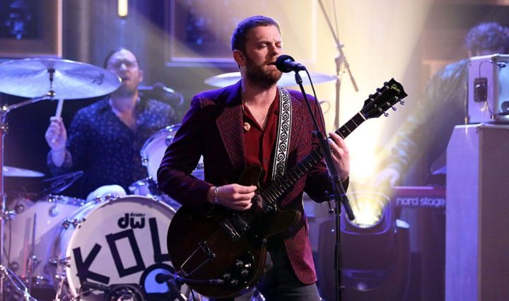 THE TONIGHT SHOW STARRING JIMMY FALLON -- Episode 0605 -- Pictured: Musical guest Kings of Leon performs on January 18, 2017 -- (Photo by: Andrew Lipovsky/NBC/NBCU Photo Bank via Getty Images)